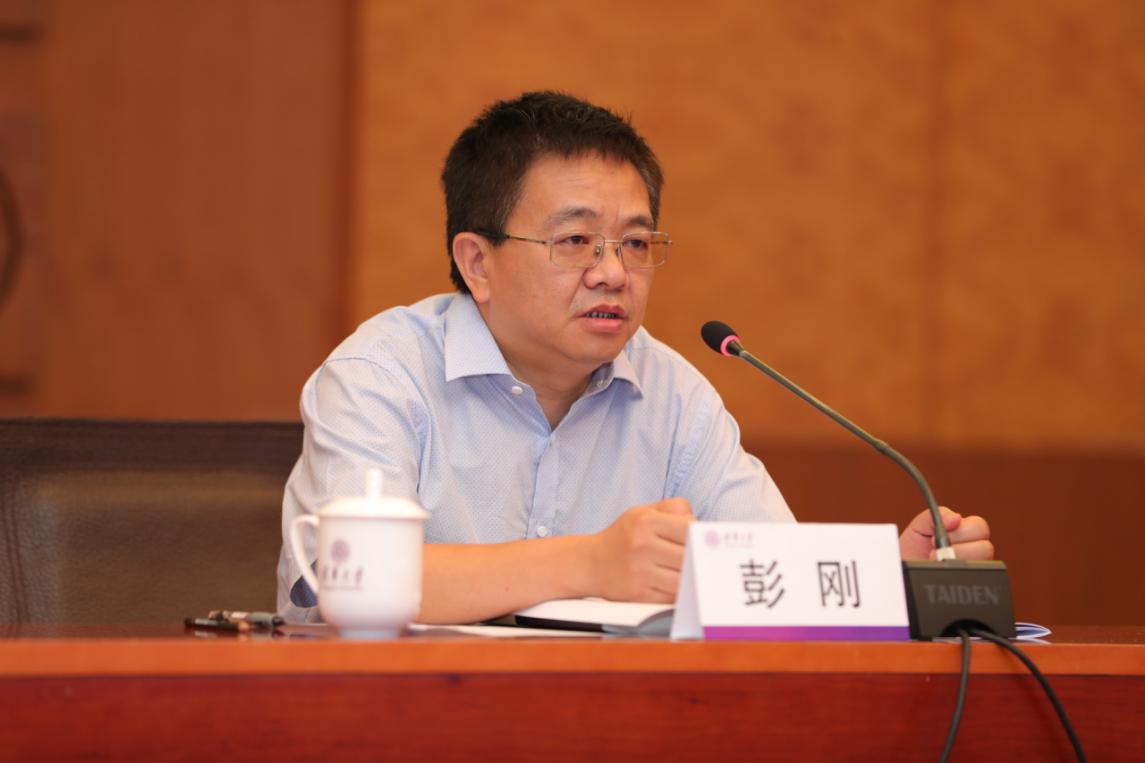 彭刚讲话
